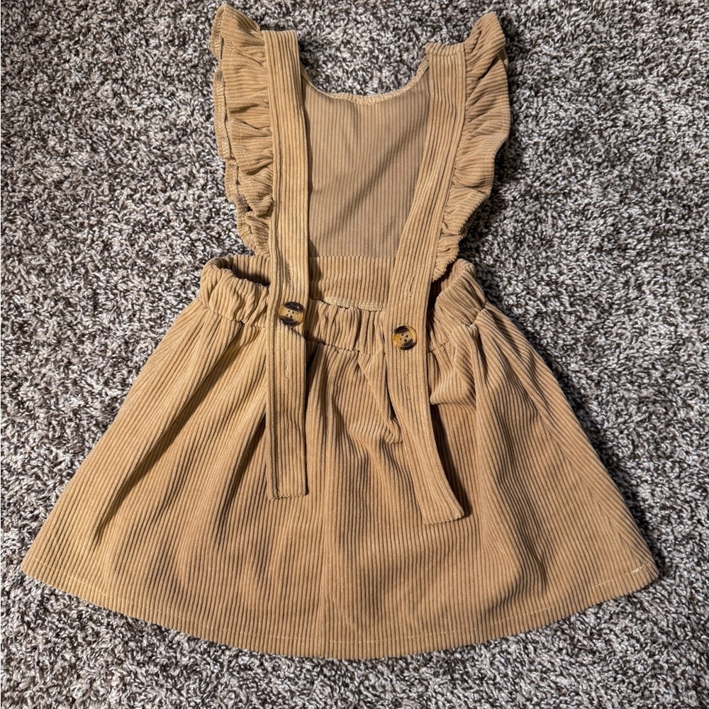 Toddler Corduroy Fall Dress - 2T, EUC - Picture 3 of 7